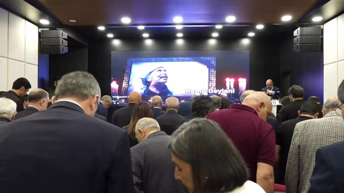DEM Partisi'nde Hamit Geylani için anma töreni