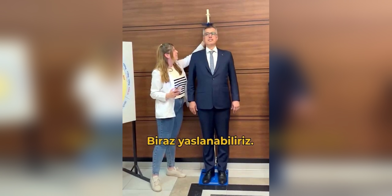 Sağlık Bakanı Memişoğlu, Vücut Kitle İndeksi Ölçümü Yaptırdı