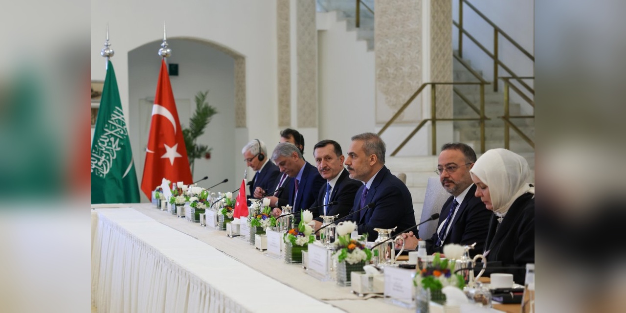 Fidan, Suudi Arabistan'da Türk-Suudi Koordinasyon Konseyi'nin ikinci toplantısına başkanlık etti