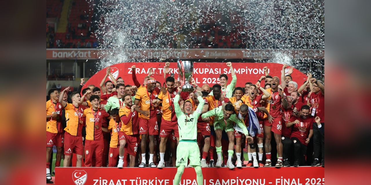 Galatasaray, Türkiye Kupası'nda 19'uncu zaferini kazandı: Osimhen rekor kırdı