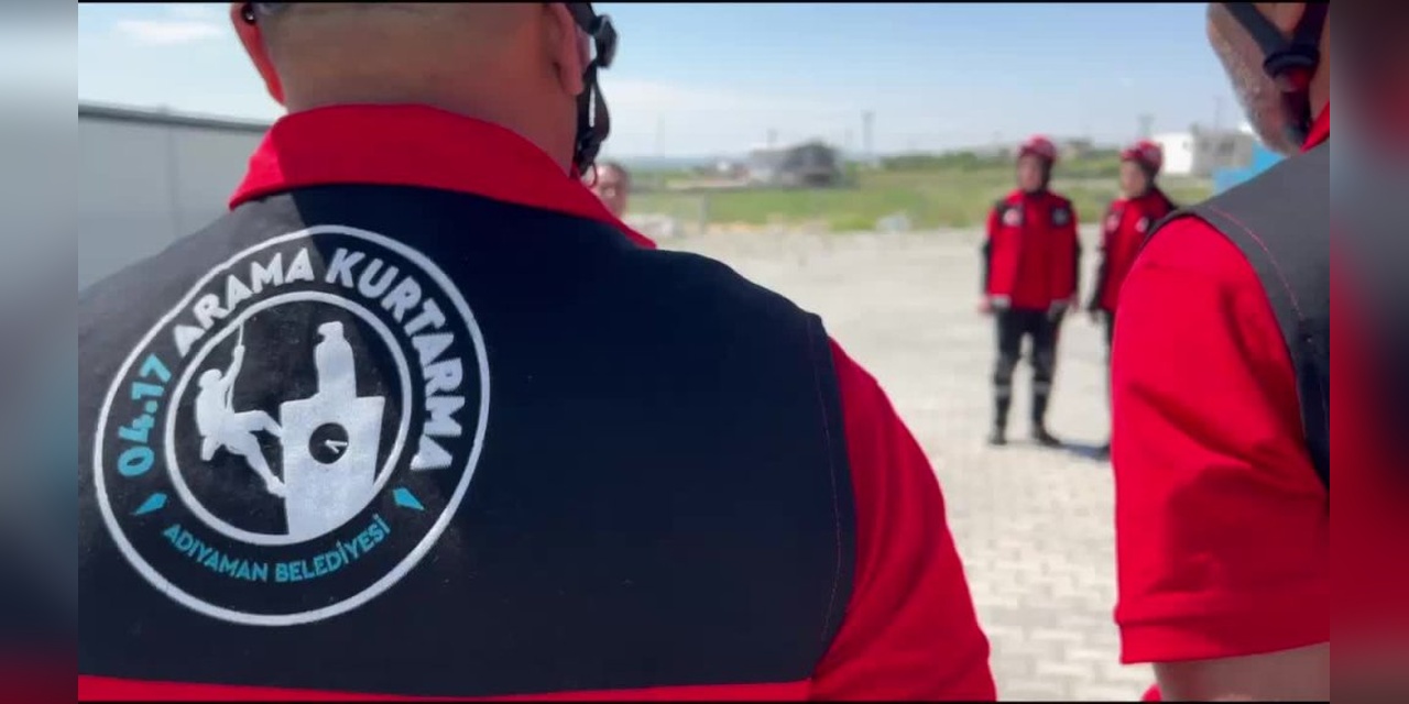 Adıyaman Belediyesi'nin 27 Kişilik Arama-Kurtarma Ekibi İlk Tatbikatını Başarıyla Tamamladı