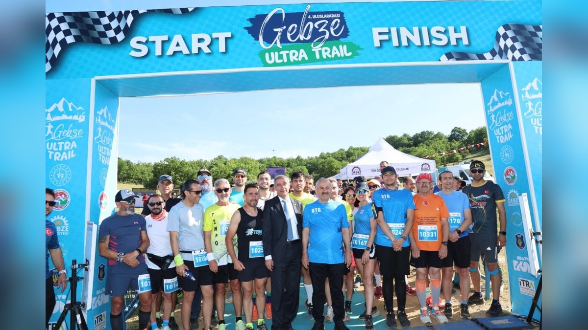 Gebze Ultra Trail'de yüzlerce sporcu yarıştı