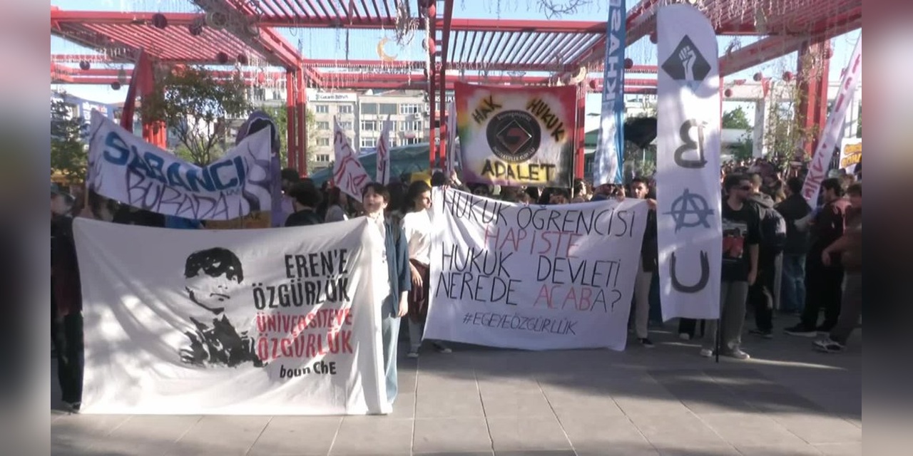 19 Mayıs'ta öğrenciler tutuklular için seslerini yükseltti