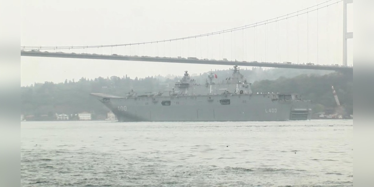 TCG Anadolu ile 19 Mayıs Yolculuğu: 81 İlden Gençler Samsun'a Doğru Yola Çıktı