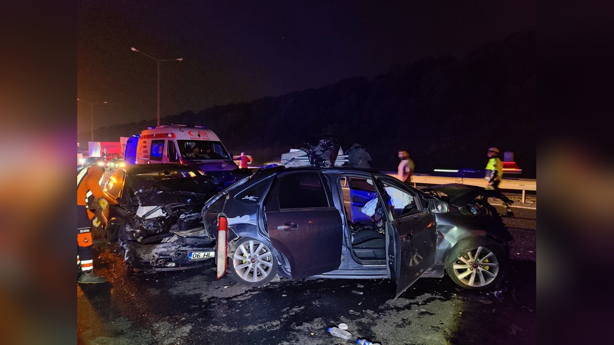Beykoz'da zincirleme kaza: 7 yaralı