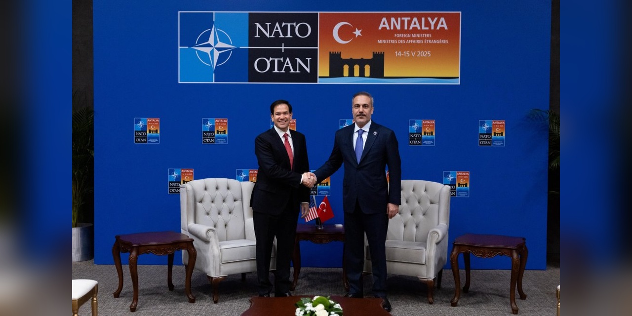 Fidan, Rubio ve Şeybani'den üçlü Suriye görüşmesi