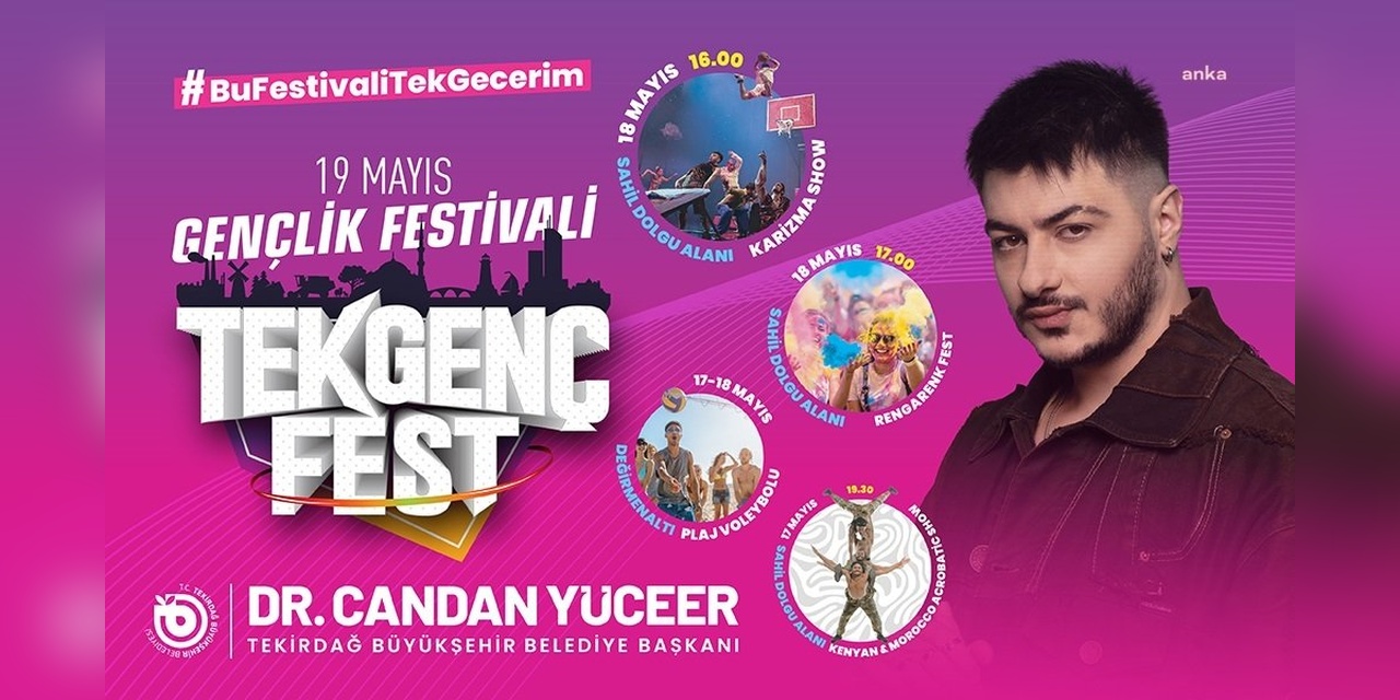 TekGençFest: Tekirdağ'da Gençlik, Müzik ve Sporla Buluşuyor