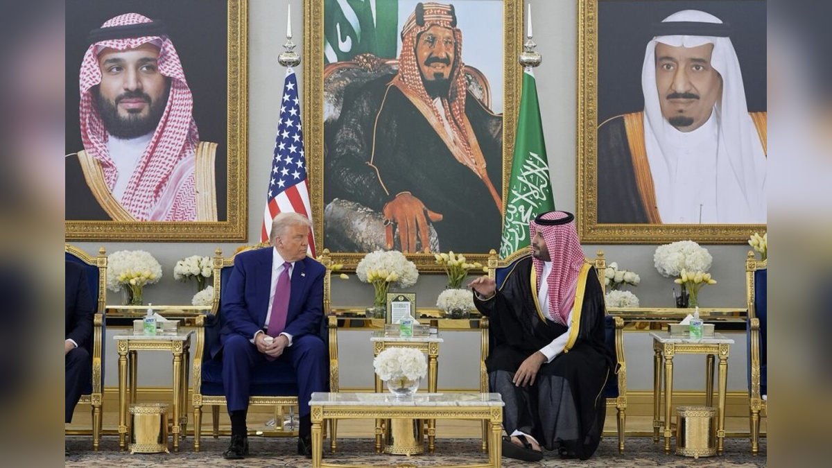 Trump, Riyad'da Veliaht Prens Muhammed bin Selman ile Görüştü