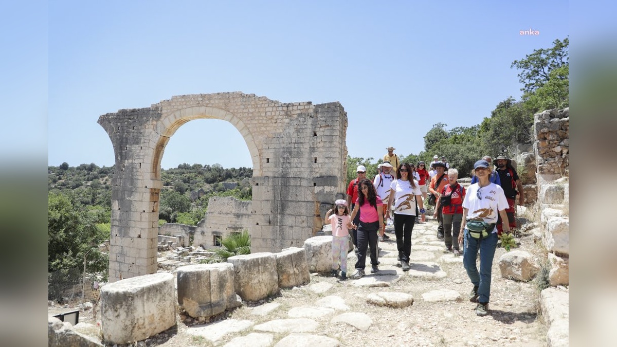 Mersin'de 550 kilometrelik Tarihi Kilikya Yolu açıldı